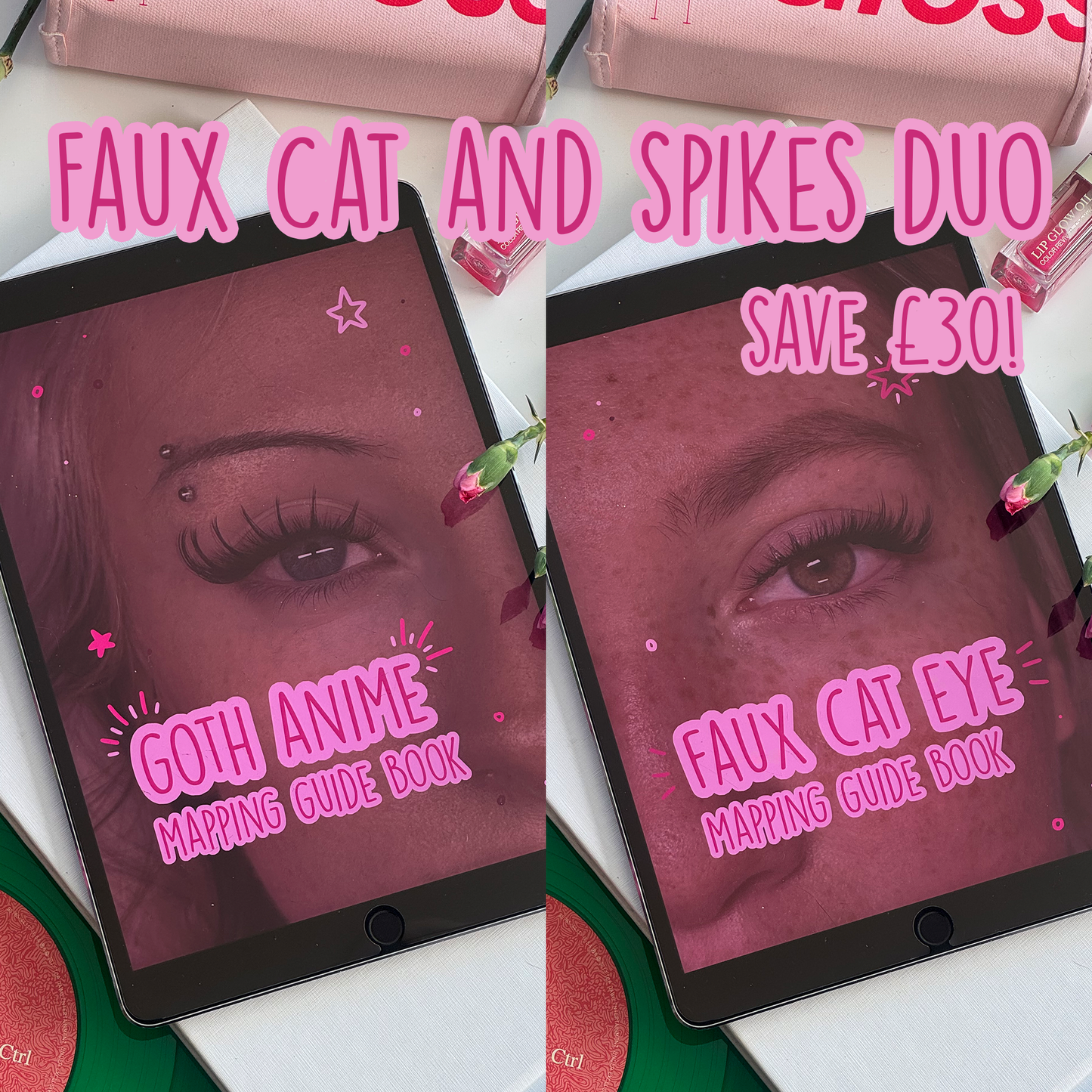 Faux Cat and Spikes Duo