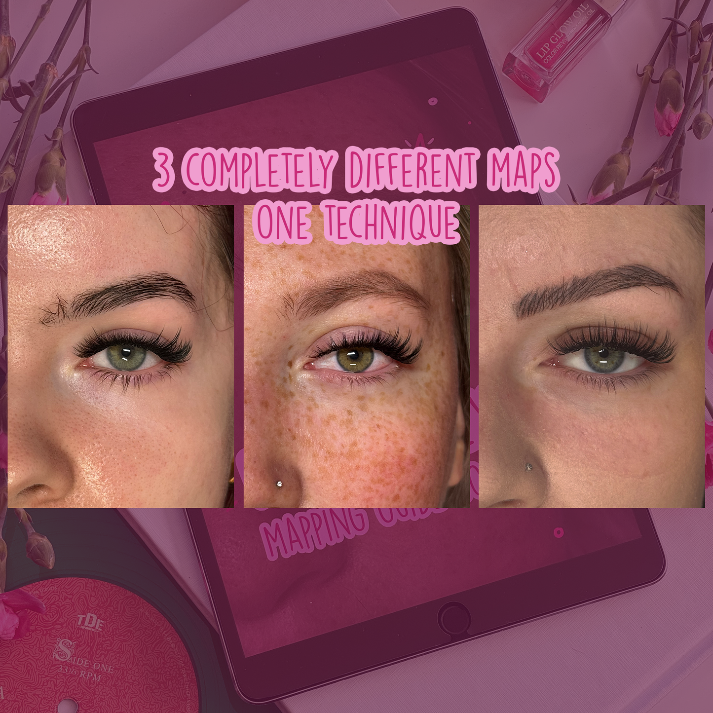 Faux Cat Eye Mapping Guide Book