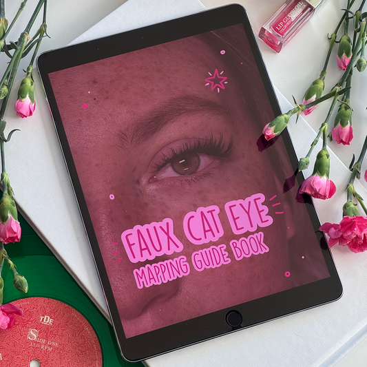 Faux Cat Eye Mapping Guide Book
